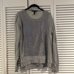 BCBG MAXAZRIA SWEATSHIRT TOP